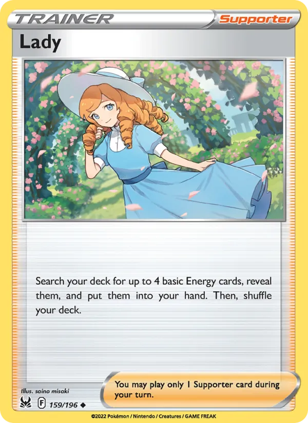 Lady #159 – Lost Origin card