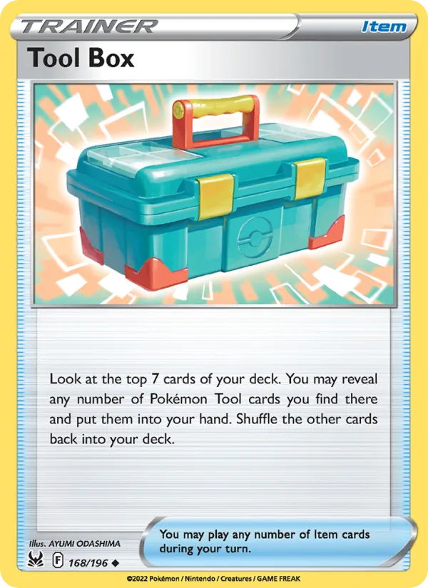 Tool Box #168 – Lost Origin card