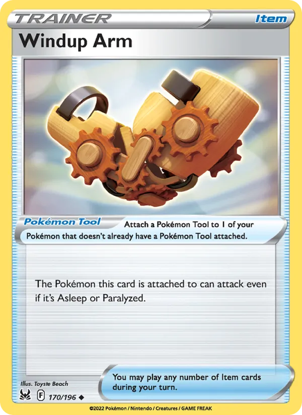 Windup Arm #170 – Lost Origin card