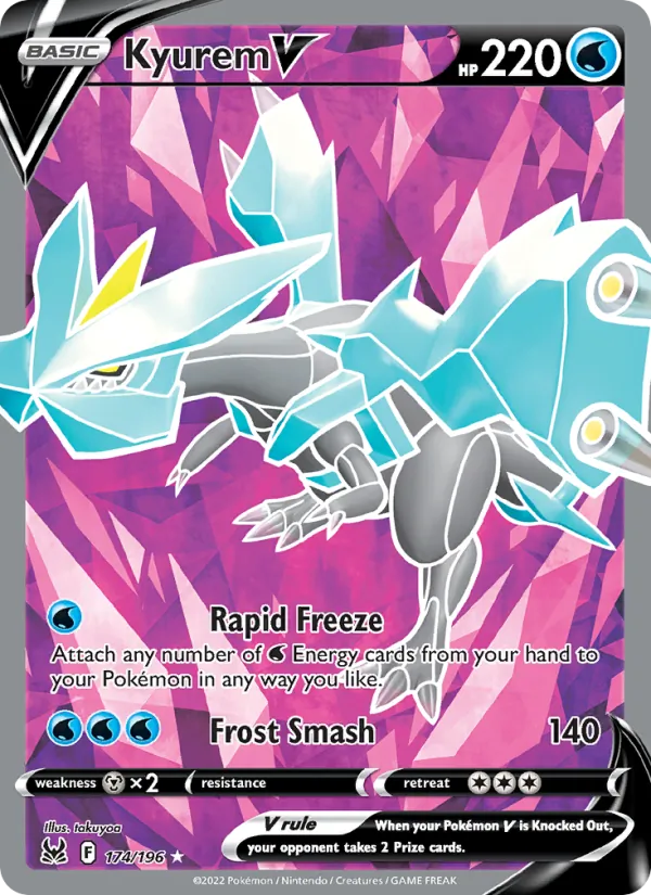 Kyurem V #174 – Lost Origin card