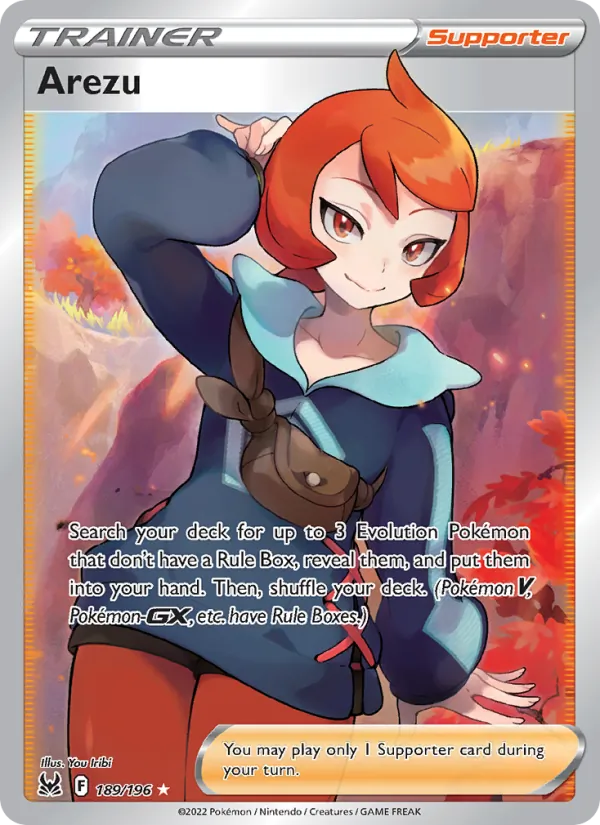 Arezu #189 – Lost Origin card