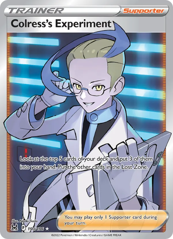 Colress's Experiment #190 – Lost Origin card