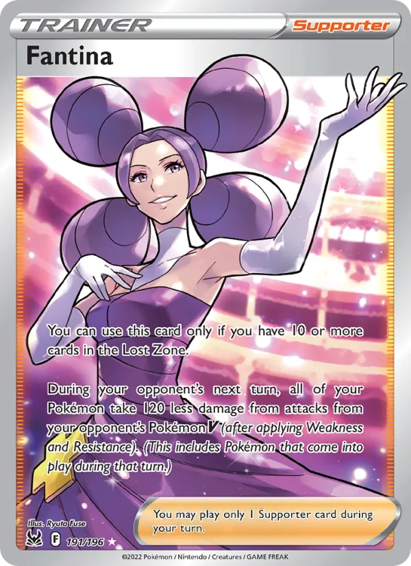 Fantina #191 – Lost Origin card