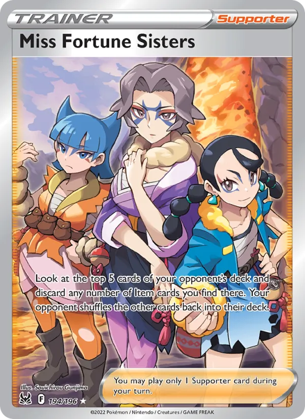 Miss Fortune Sisters #194 – Lost Origin card