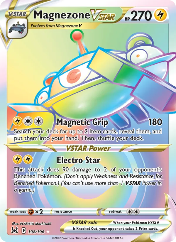 Magnezone VSTAR #198 – Lost Origin card