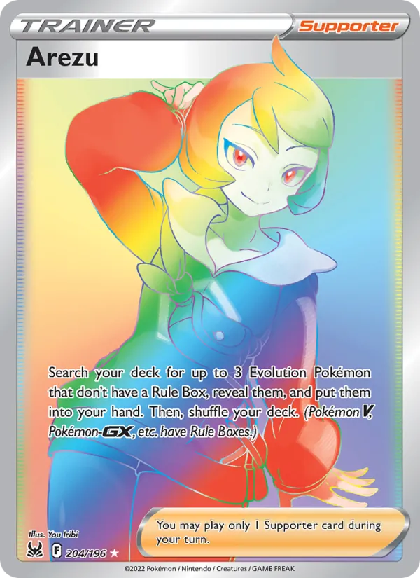 Arezu #204 – Lost Origin card