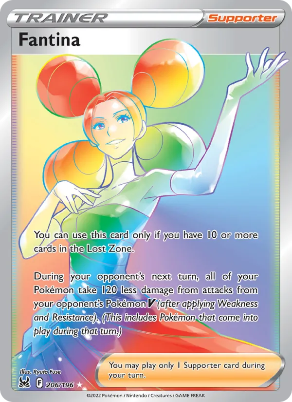 Fantina #206 – Lost Origin card