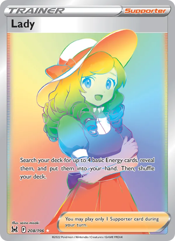 Lady #208 – Lost Origin card