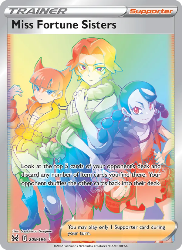 Miss Fortune Sisters #209 – Lost Origin card