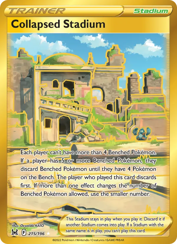 Collapsed Stadium #215 – Lost Origin card