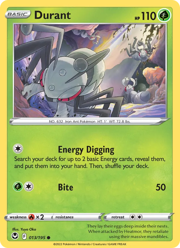 Durant #013 – Silver Tempest card
