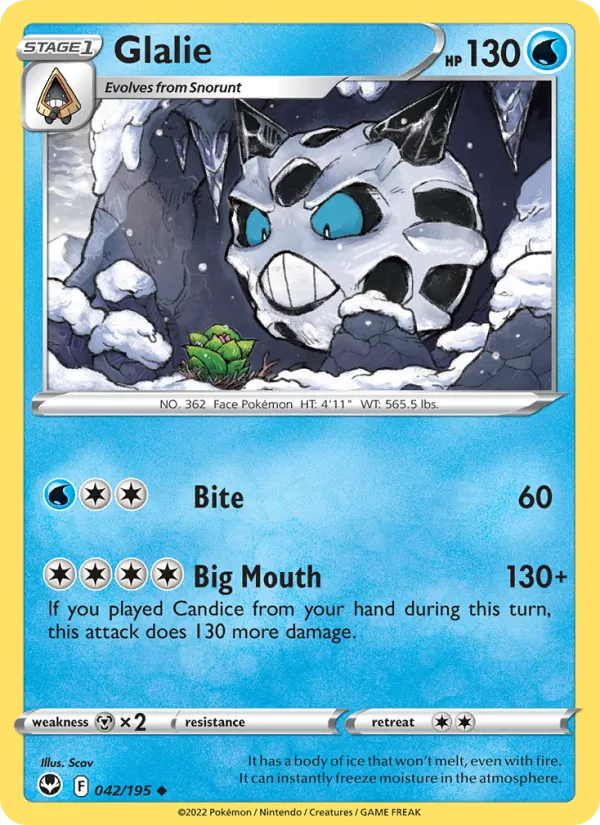 Glalie #042 – Silver Tempest card