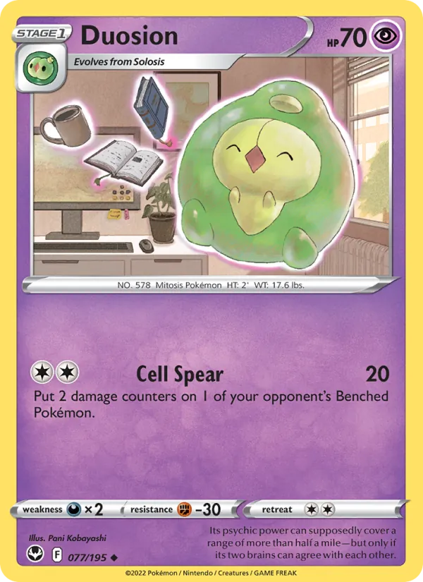 Duosion #077 – Silver Tempest card