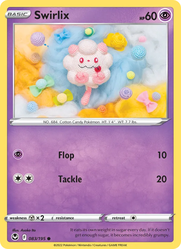Swirlix #083 – Silver Tempest card