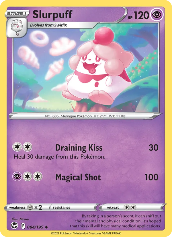 Slurpuff #084 – Silver Tempest card