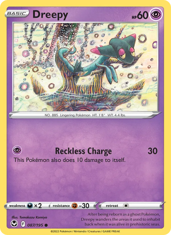 Dreepy #087 – Silver Tempest card