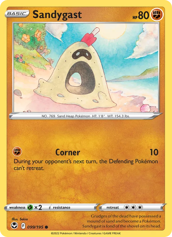 Sandygast #099 – Silver Tempest card