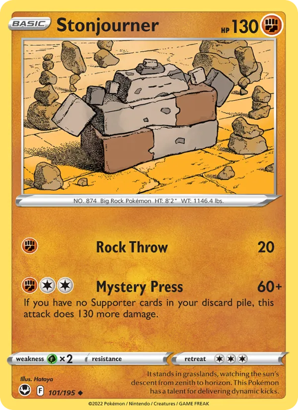 Stonjourner #101 – Silver Tempest card