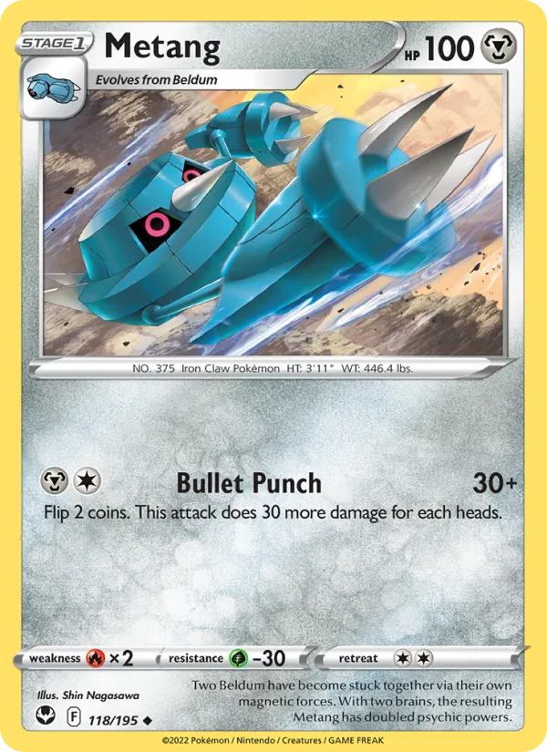 Metang #118 – Silver Tempest card