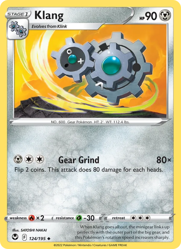 Klang #124 – Silver Tempest card