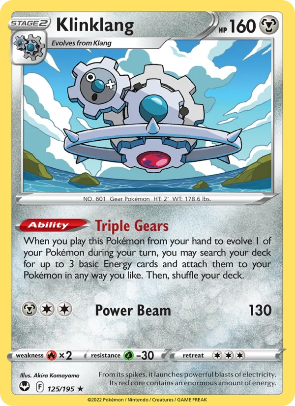 Klinklang #125 – Silver Tempest card
