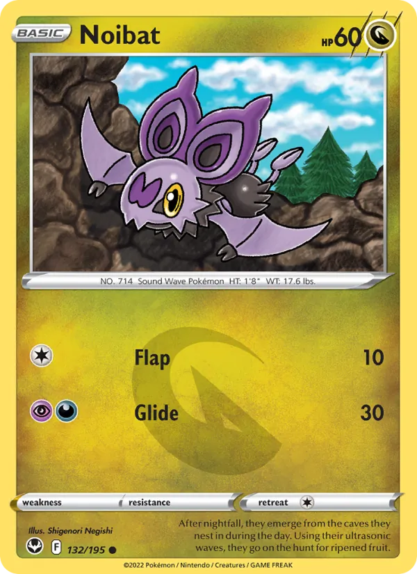 Noibat #132 – Silver Tempest card