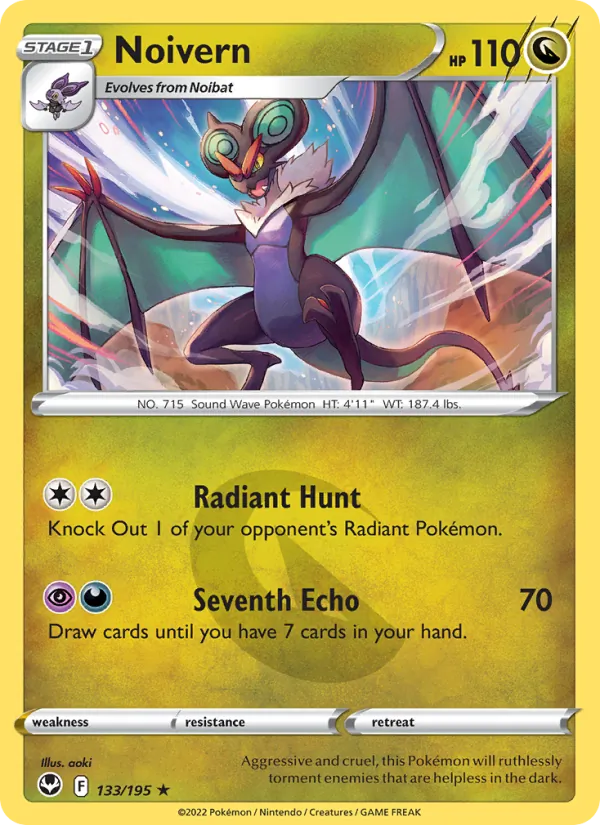 Noivern #133 – Silver Tempest card