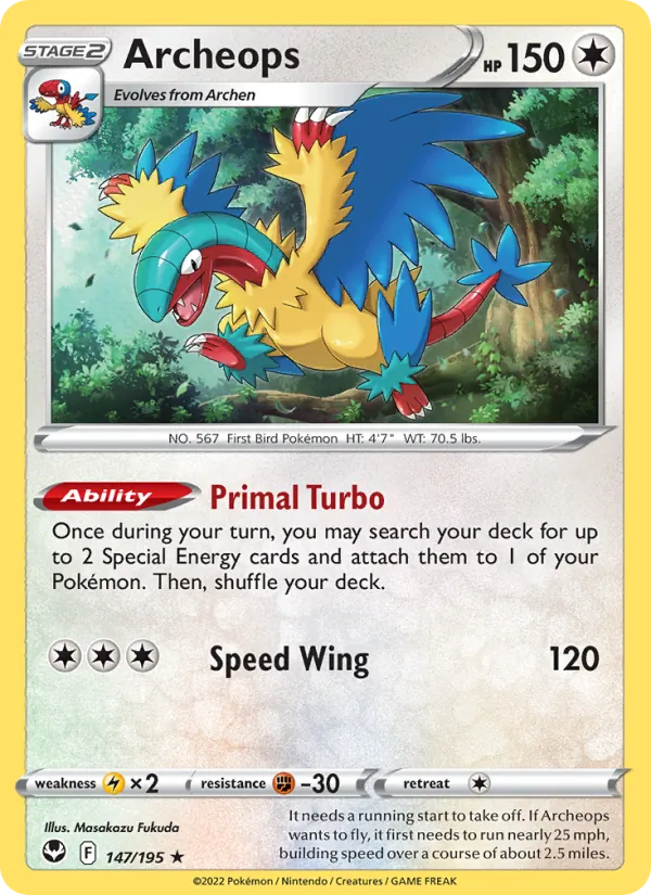 Archeops #147 – Silver Tempest card