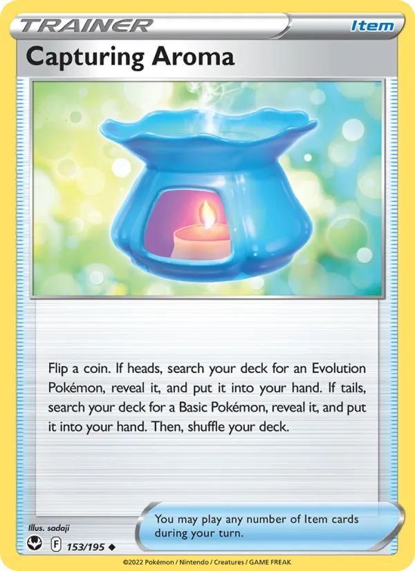 Capturing Aroma #153 – Silver Tempest card