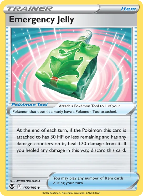 Emergency Jelly #155 – Silver Tempest card