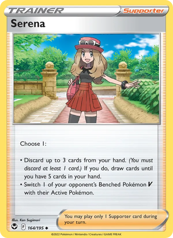 Serena #164 – Silver Tempest card