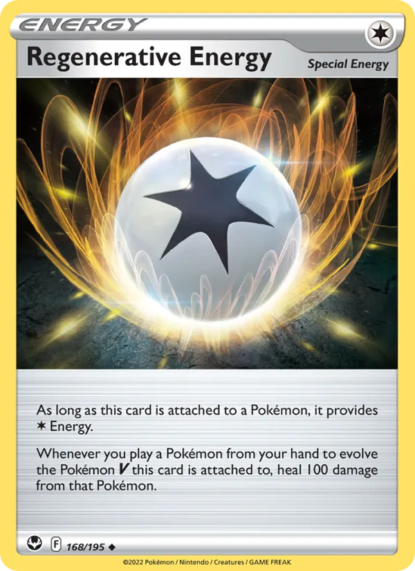 Regenerative Energy #168 – Silver Tempest card
