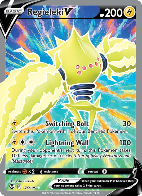 Regieleki V #175 – Silver Tempest card