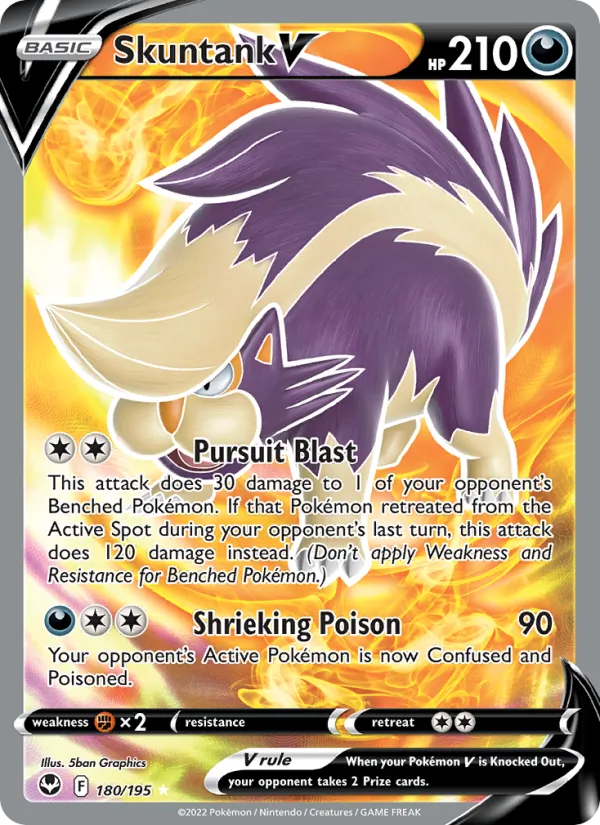 Skuntank V #180 – Silver Tempest card