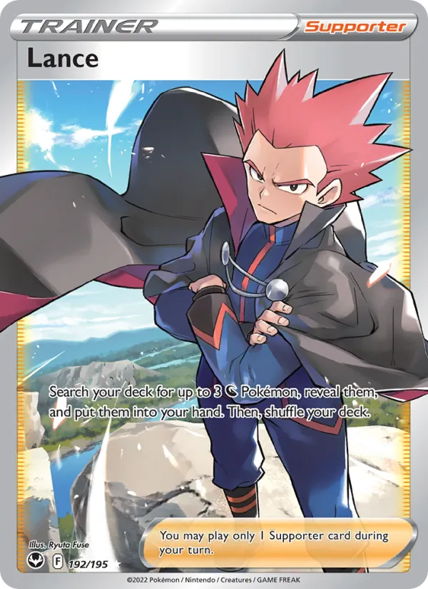 Lance #192 – Silver Tempest card
