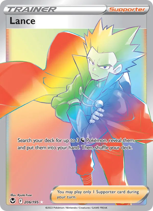 Lance #206 – Silver Tempest card