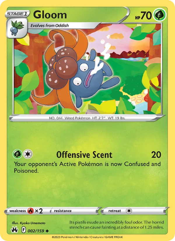 Gloom #002 – Crown Zenith card