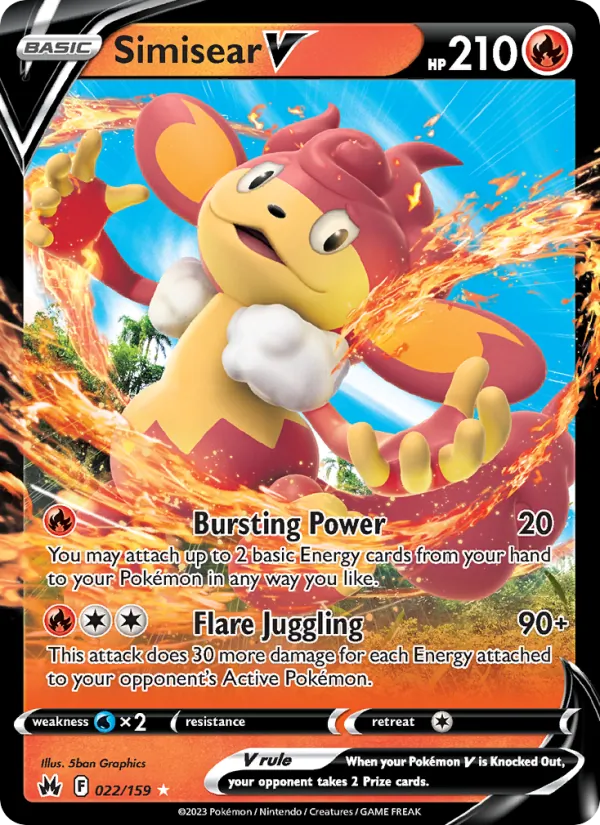 Simisear V #022 – Crown Zenith card