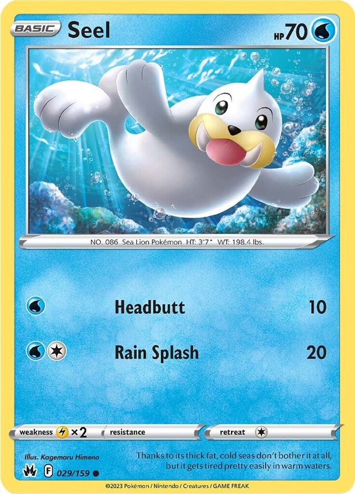 Seel #029 – Crown Zenith card