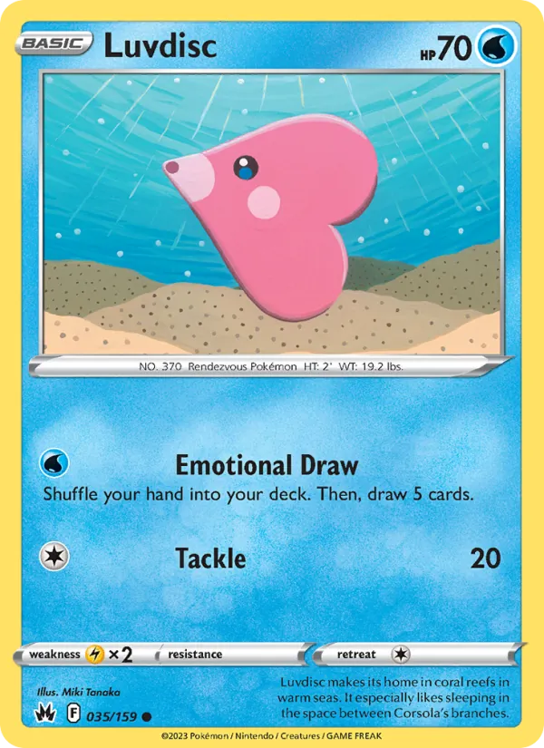 Luvdisc #035 – Crown Zenith card