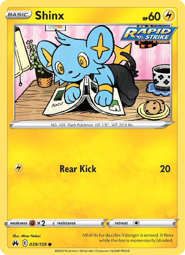 Shinx #039 – Crown Zenith card