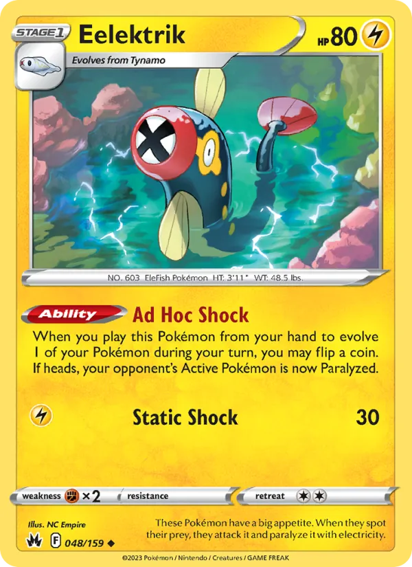 Eelektrik #048 – Crown Zenith card