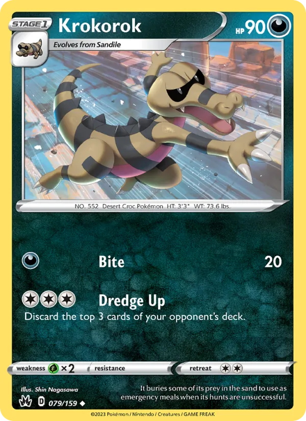 Krokorok #079 – Crown Zenith card