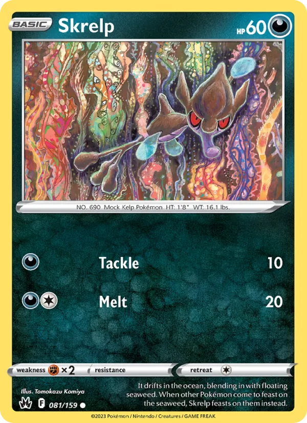 Skrelp #081 – Crown Zenith card