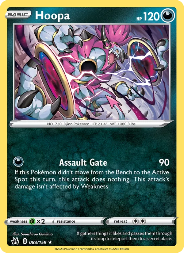Hoopa #083 – Crown Zenith card