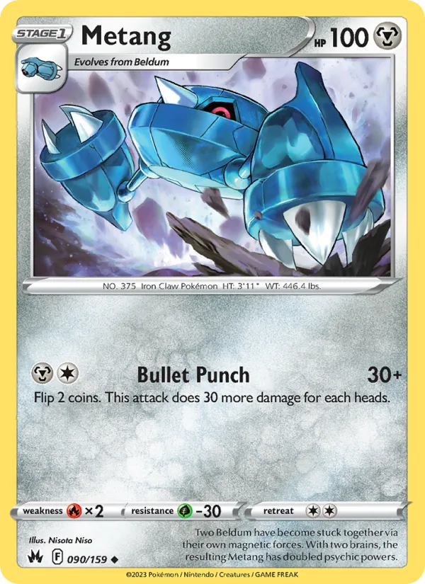 Metang #090 – Crown Zenith card