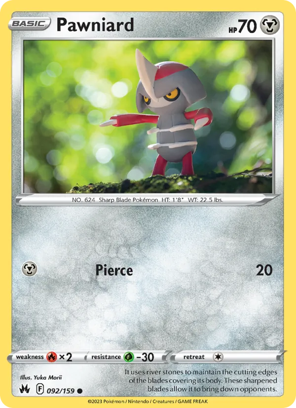 Pawniard #092 – Crown Zenith card
