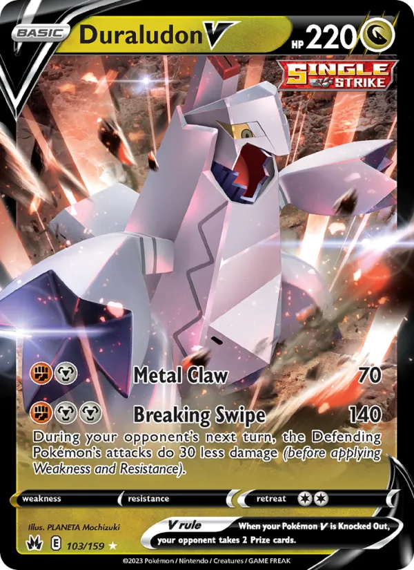 Duraludon V #103 – Crown Zenith card
