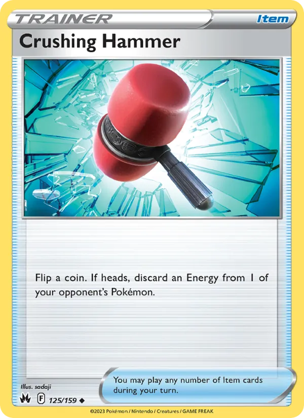 Crushing Hammer #125 – Crown Zenith card