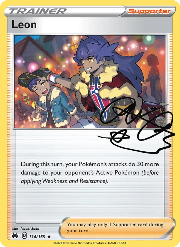 Leon #134 – Crown Zenith card